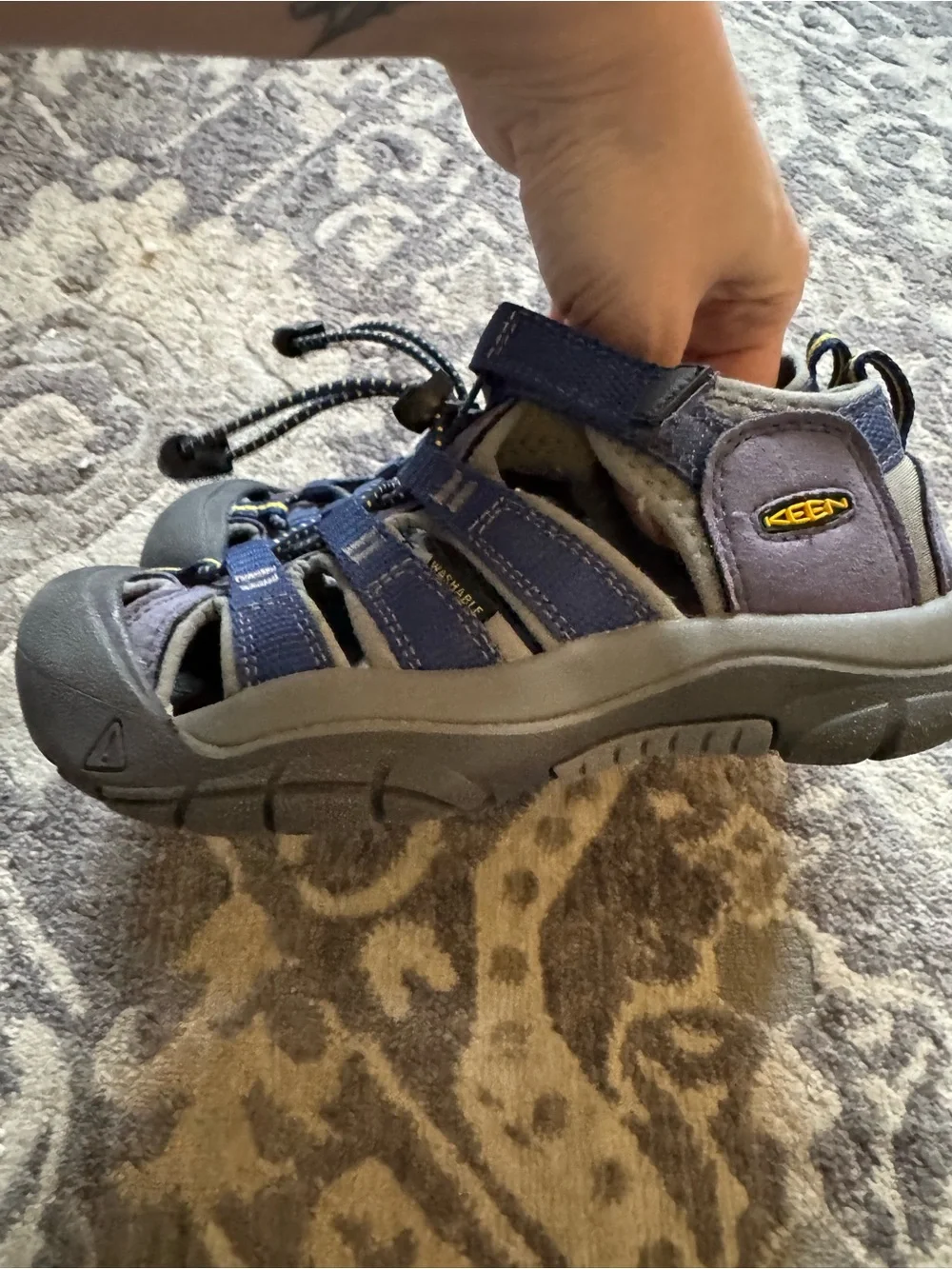 KEEN Kids Navy Blue Closed-Toe Sport water Sandals